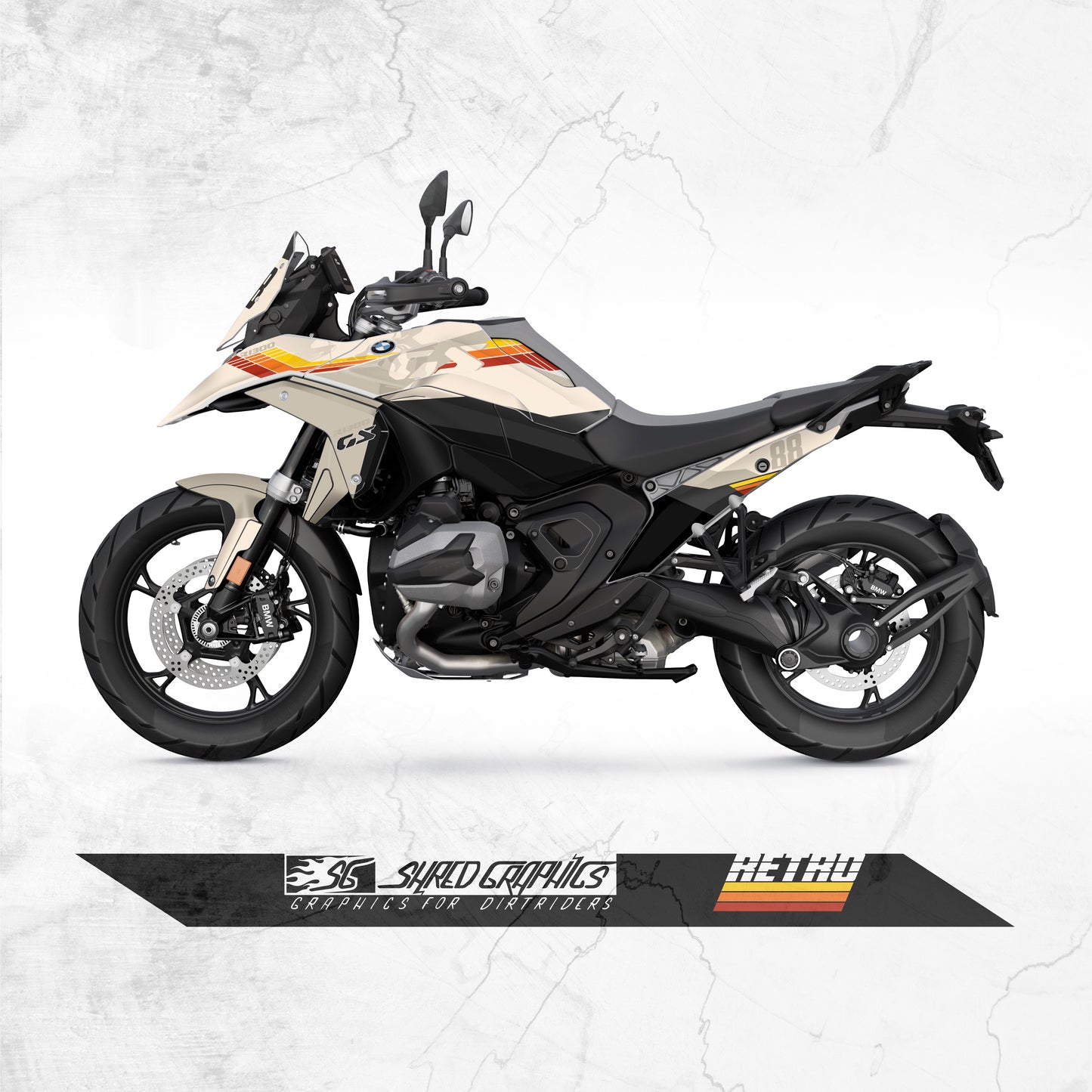 BMW R1300GS | RETRO - SAHARA