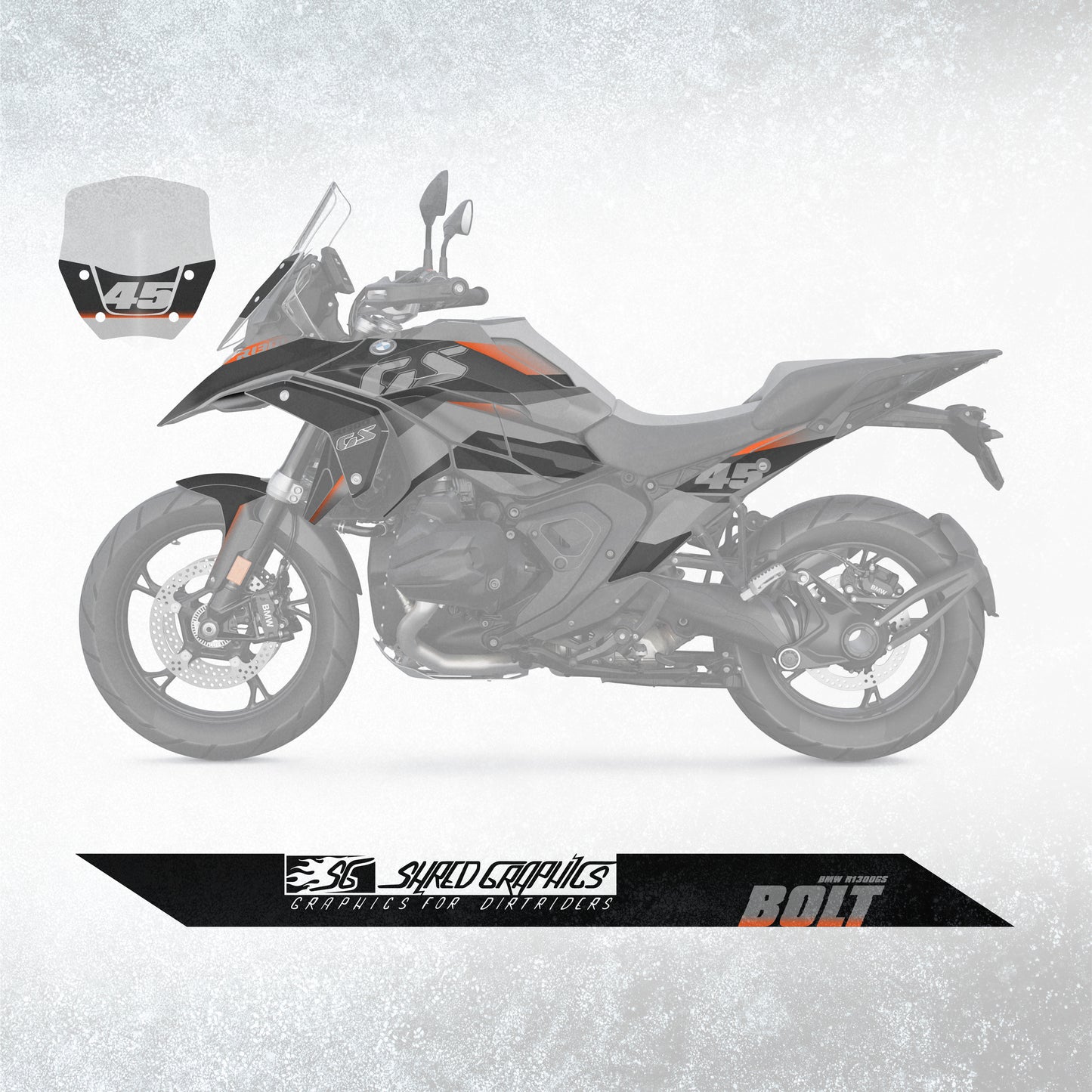 BMW R1300GS | BOLT Orange
