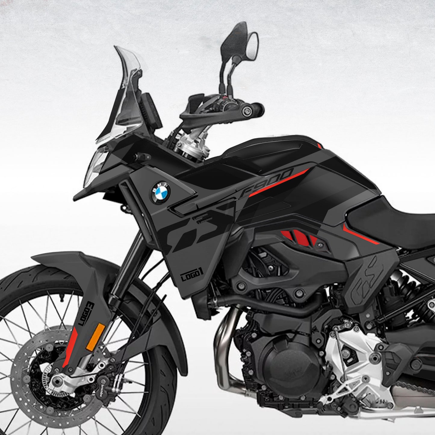 BMW F900GS | Raceflow Grey