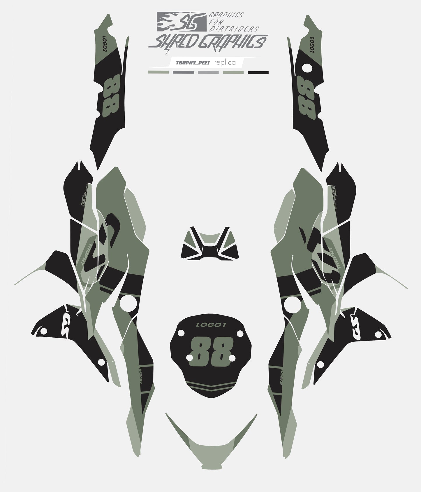BMW R1300GS | Trophy Peet '24 Desert Green