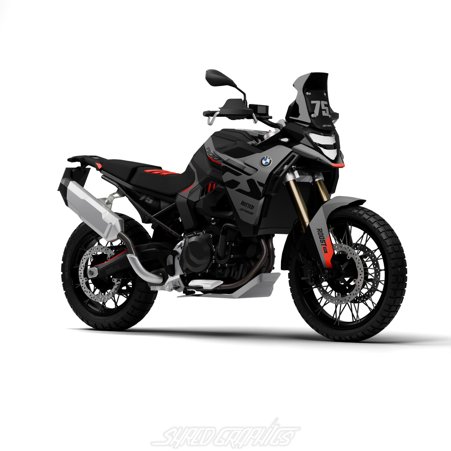 BMW F900GS | Raceflow Grey