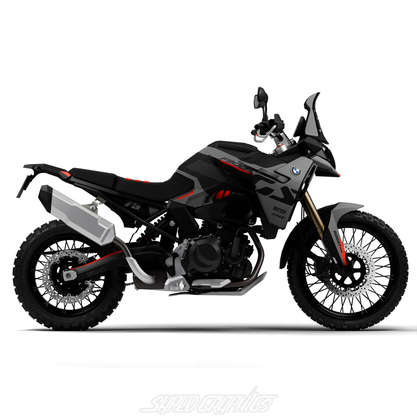 BMW F900GS | Raceflow Grey