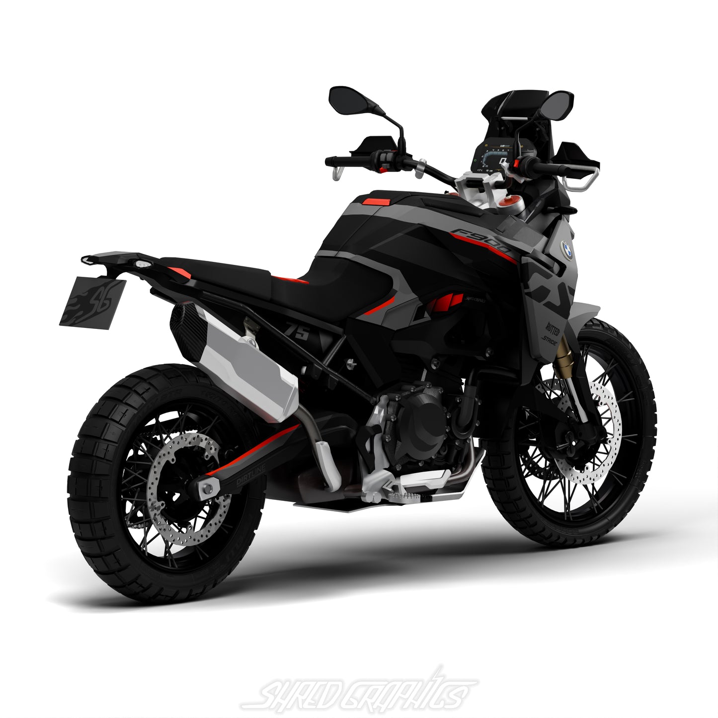 BMW F900GS | Raceflow Grey