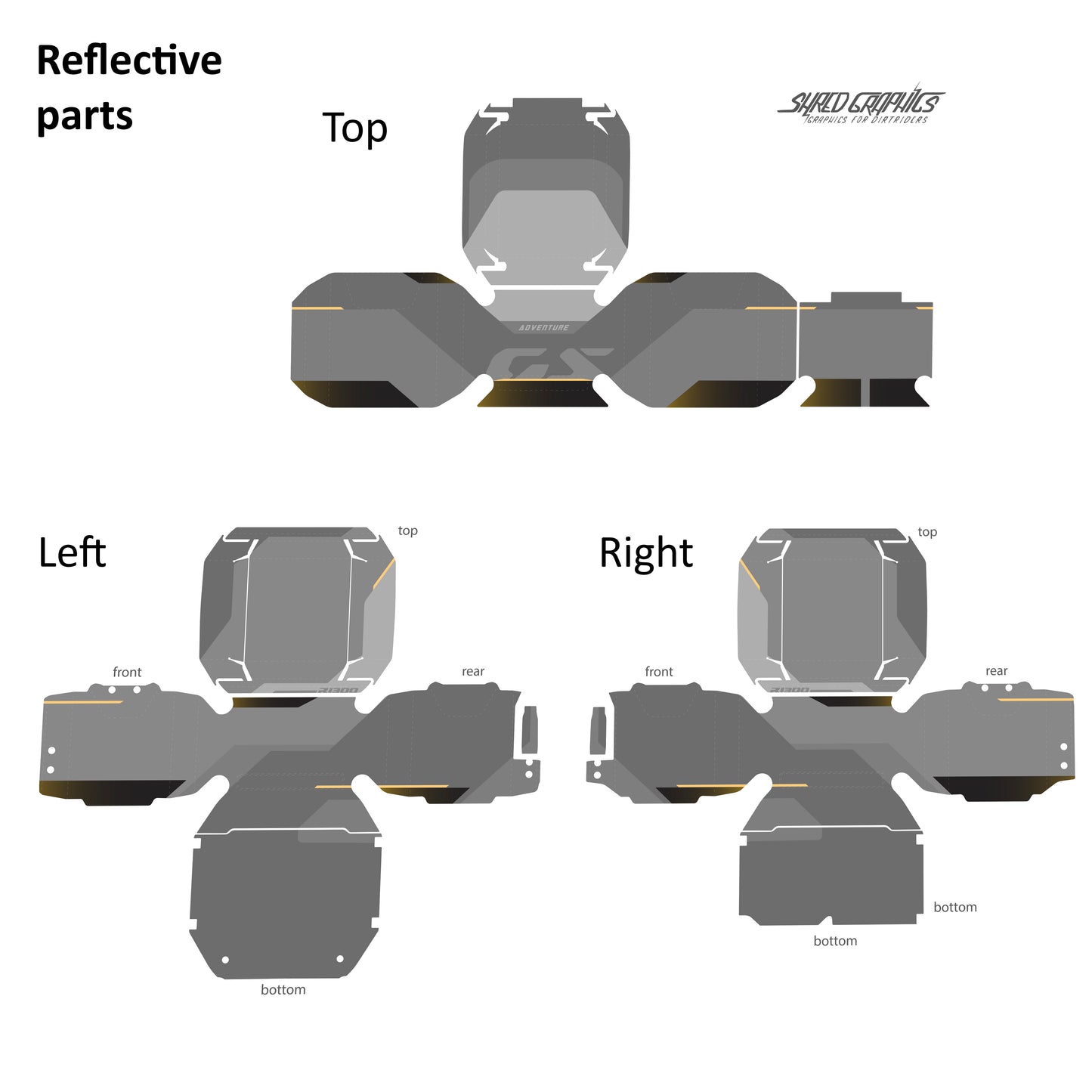 SIDE CASES | BMW R1300GS Adventure |  Shadow Dawn