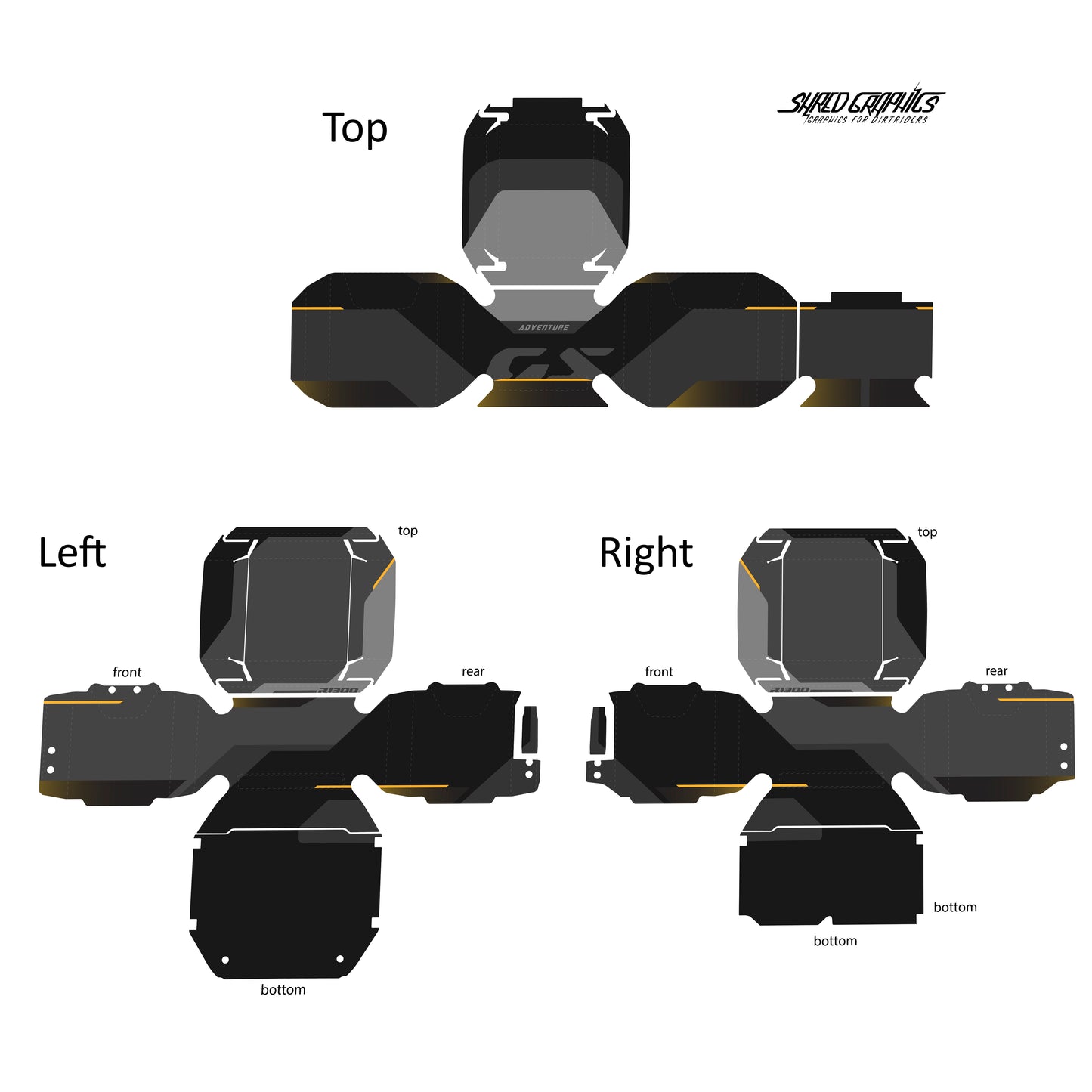SIDE CASES | BMW R1300GS Adventure |  Shadow Dawn