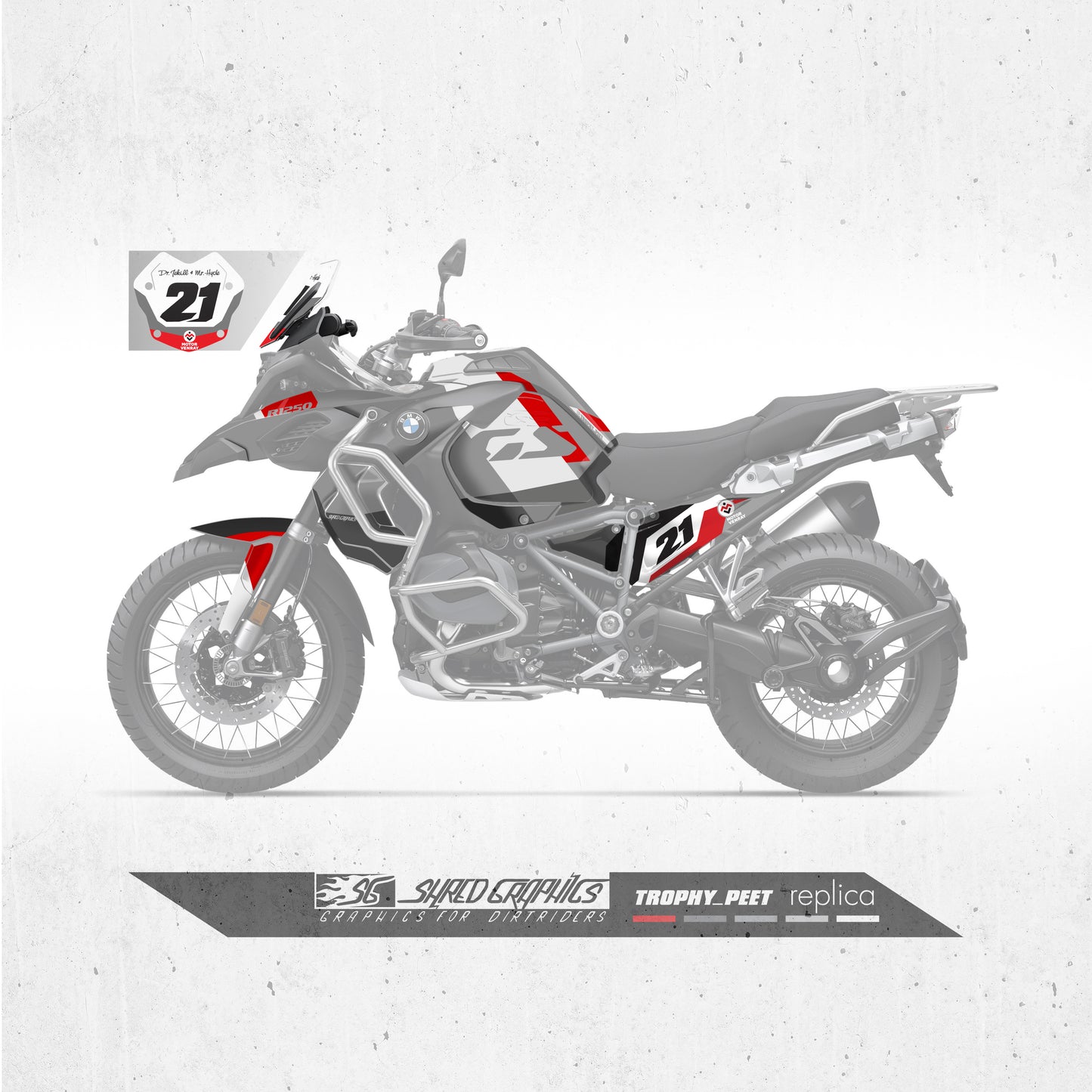 BMW R1250GS Adventure | Trophy Peet Replica '25