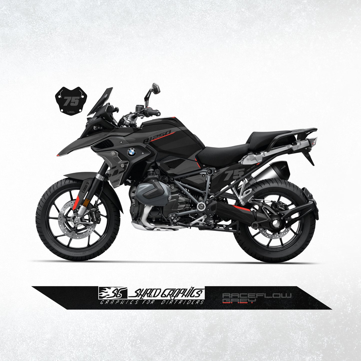 BMW R1250GS | Raceflow Grey