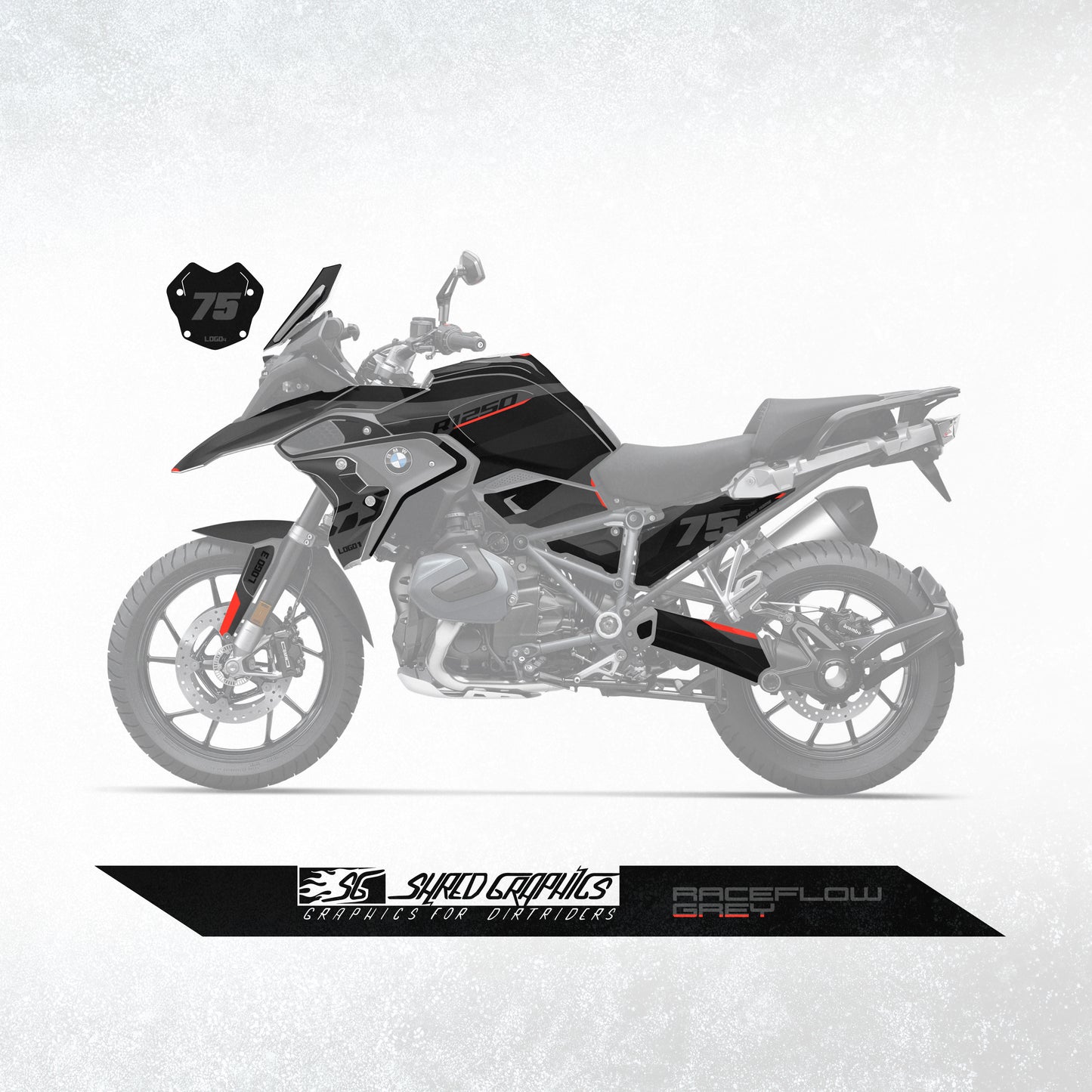 BMW R1250GS | Raceflow Grey