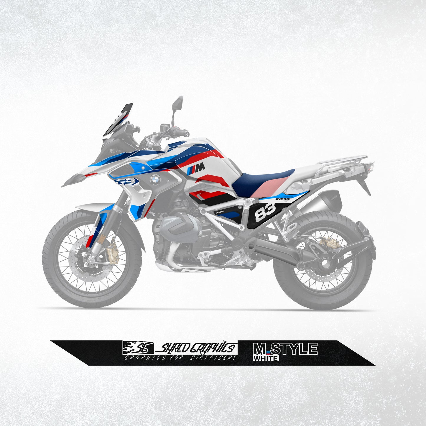 BMW R1250GS | M STYLE WHITE