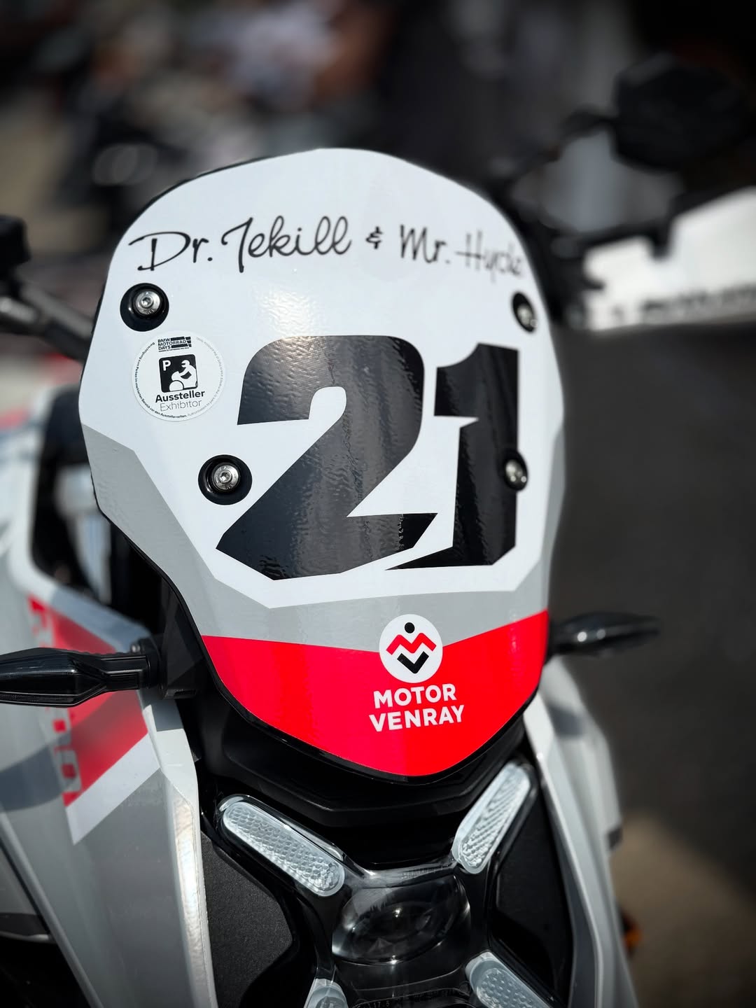 BMW R1300GS | NUMBERS KIT TROPHY PEET '25