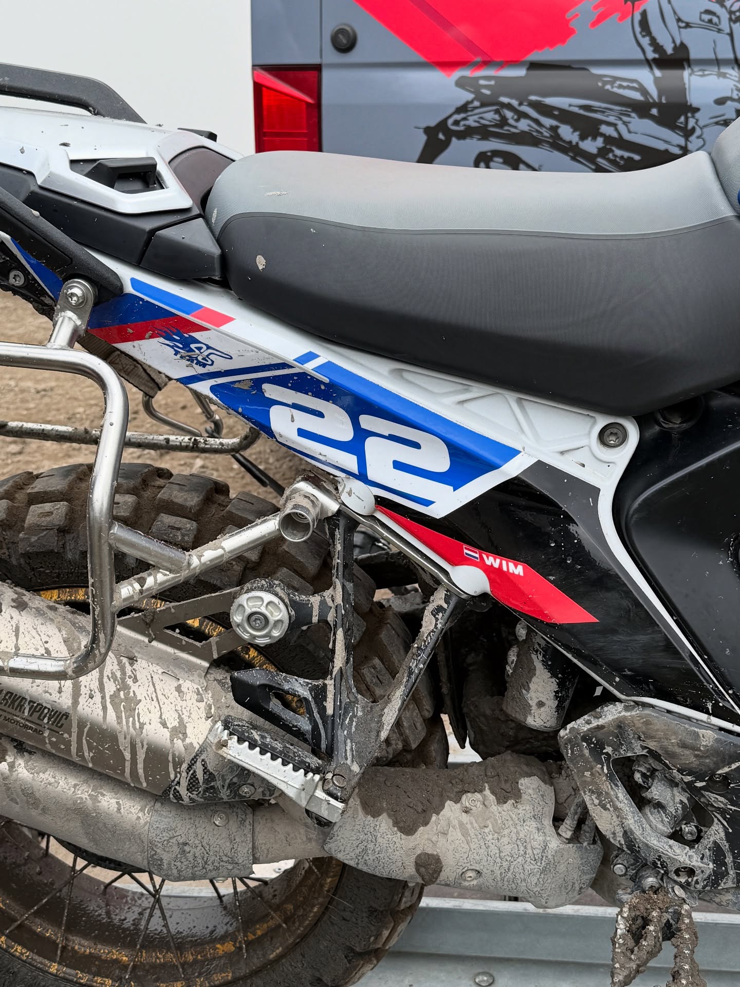 BMW R1300GS | ENDURO BLUE // NUMBERS KIT