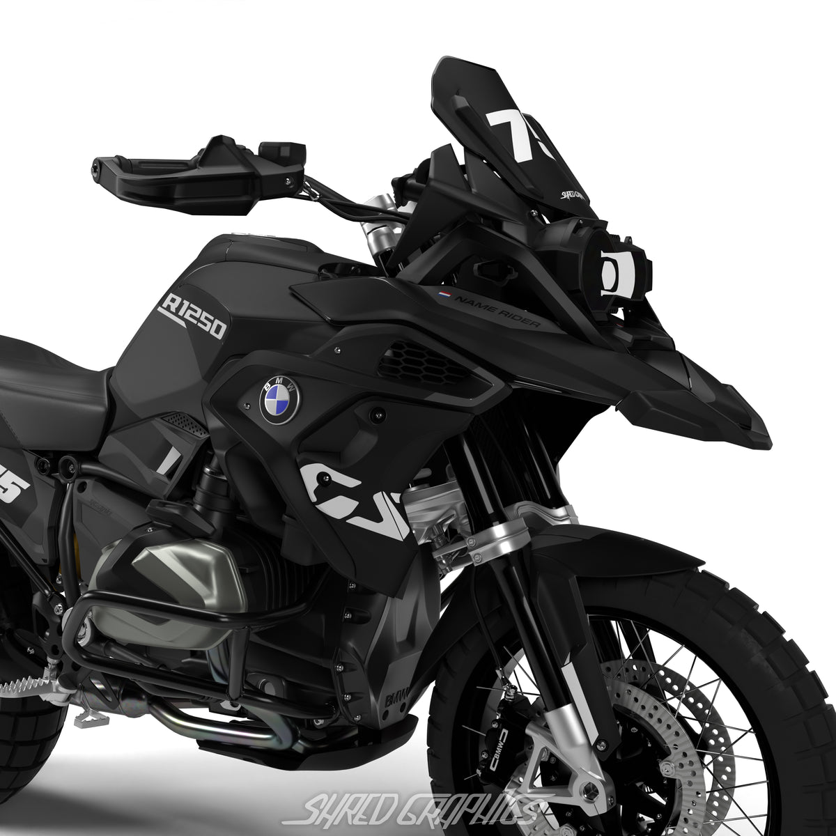 BMW R1250GS | Raceflow Black