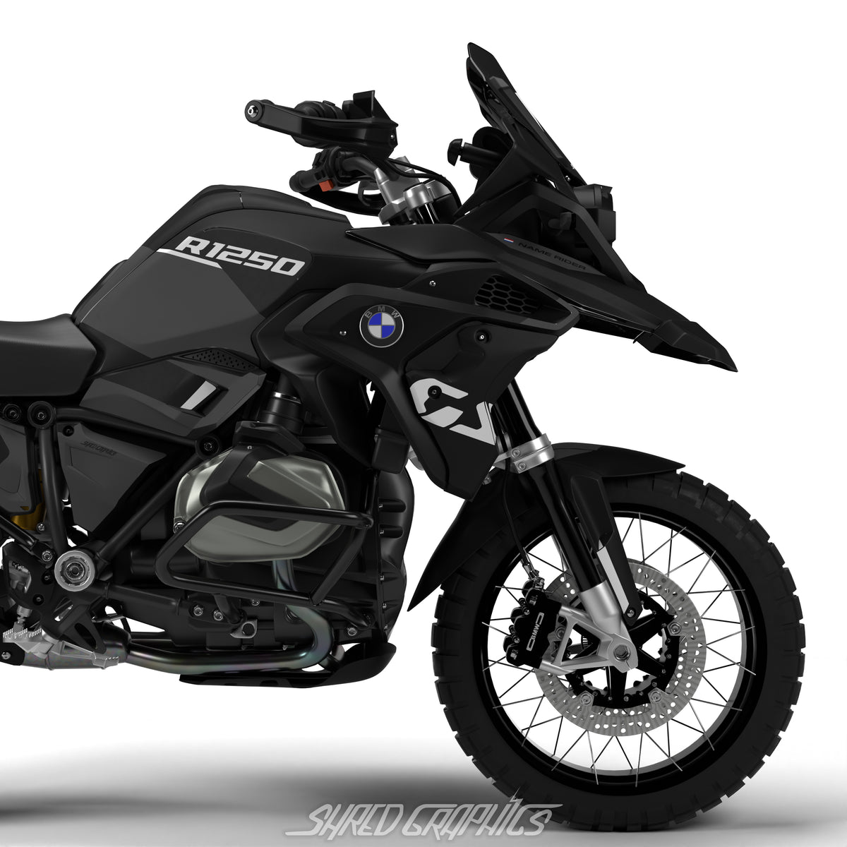BMW R1250GS | Raceflow Black