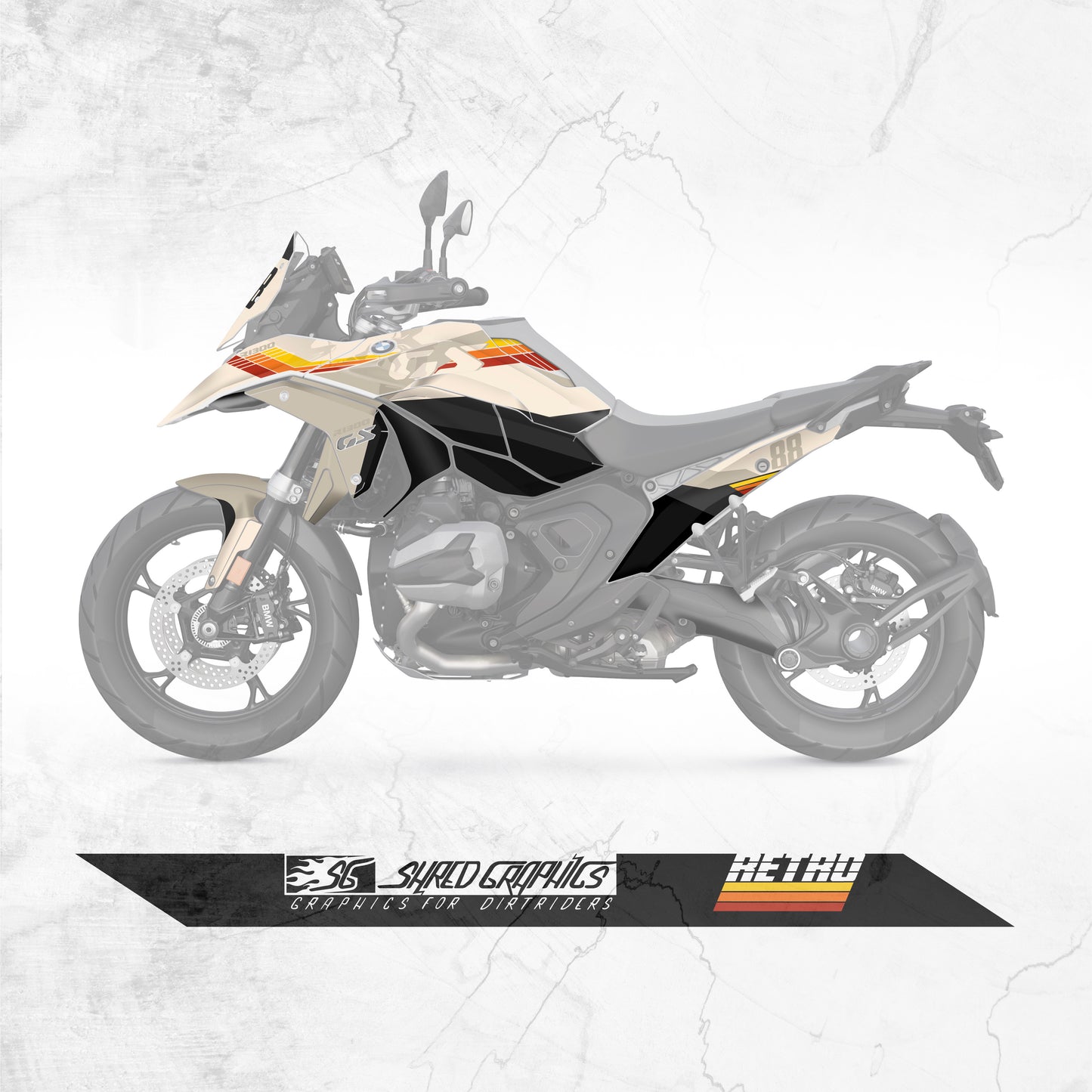 BMW R1300GS | RETRO - SAHARA