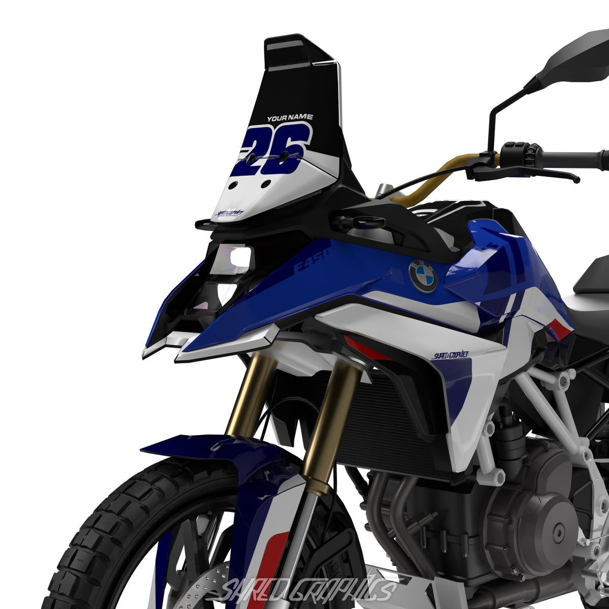 BMW F450GS | Enduro Blue