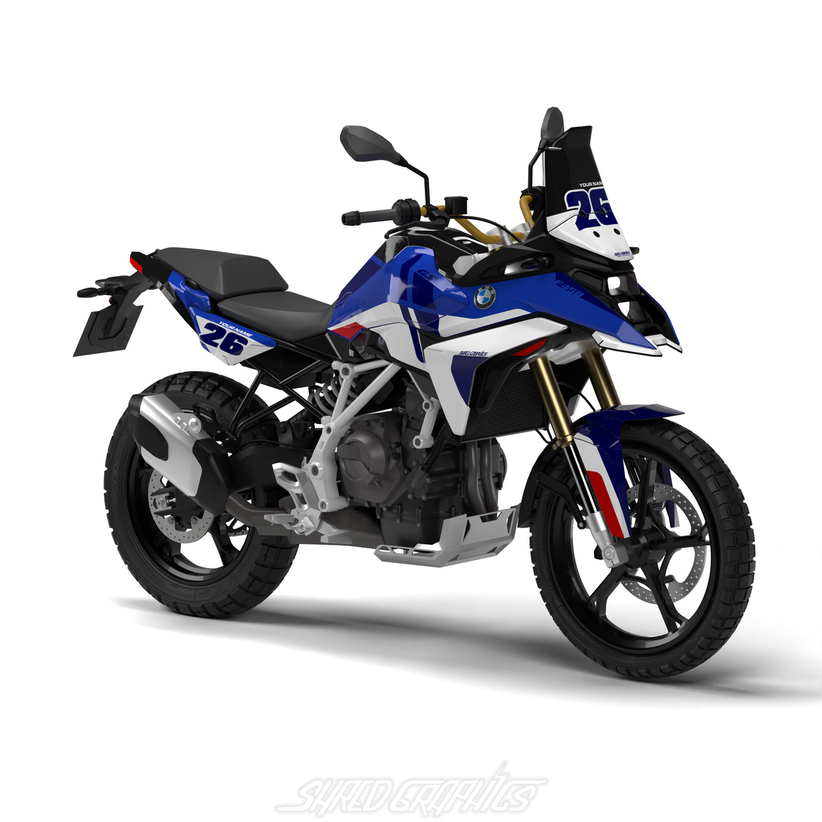 BMW F450GS | Enduro Blue
