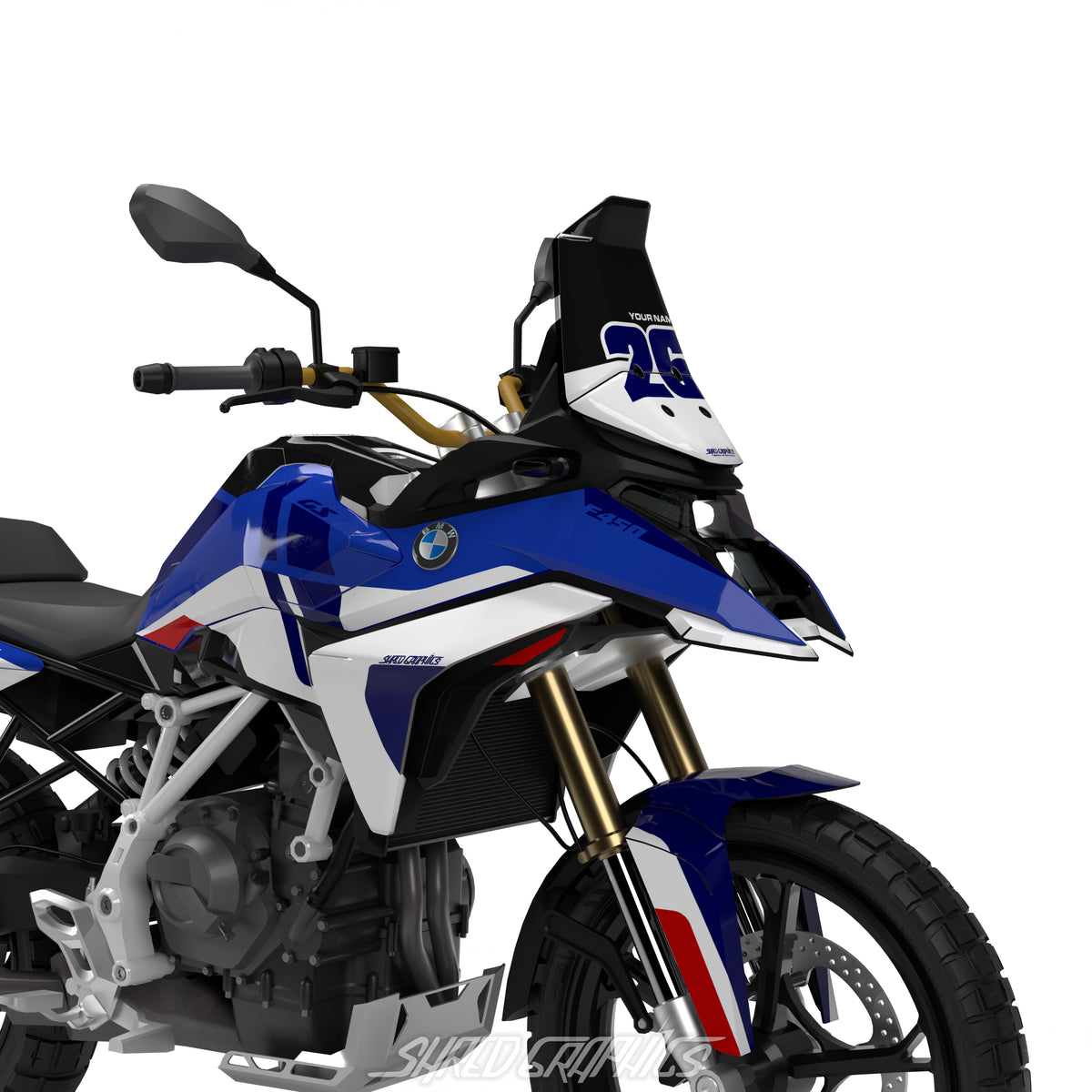 BMW F450GS | Enduro Blue