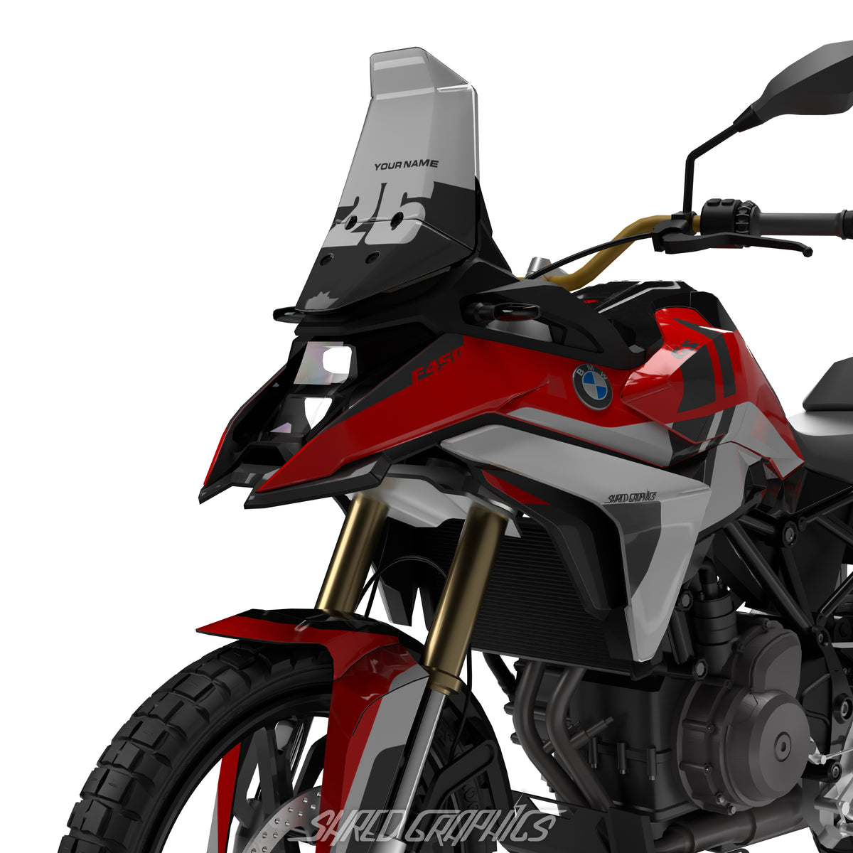 BMW F450GS | Enduro Red