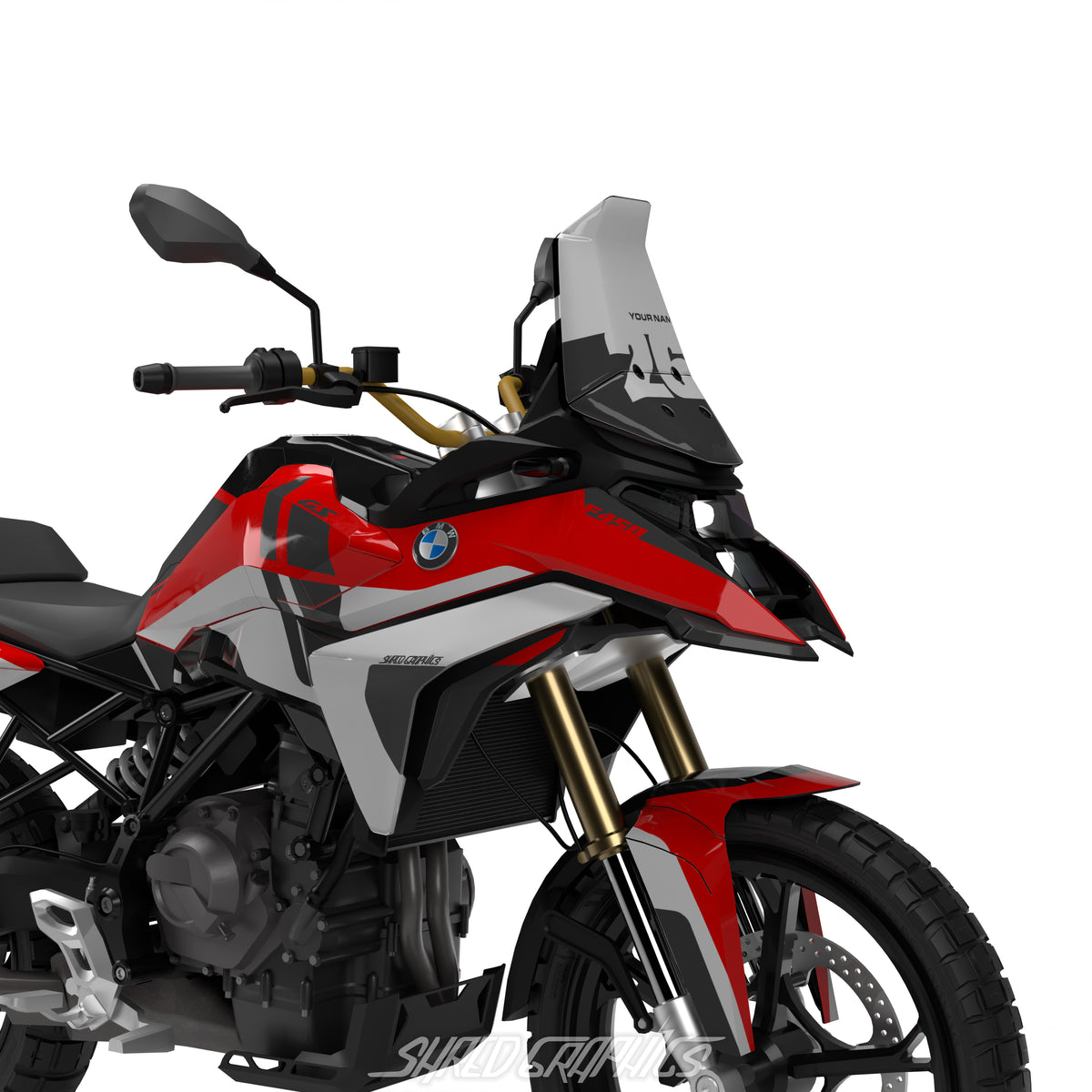BMW F450GS | Enduro Red