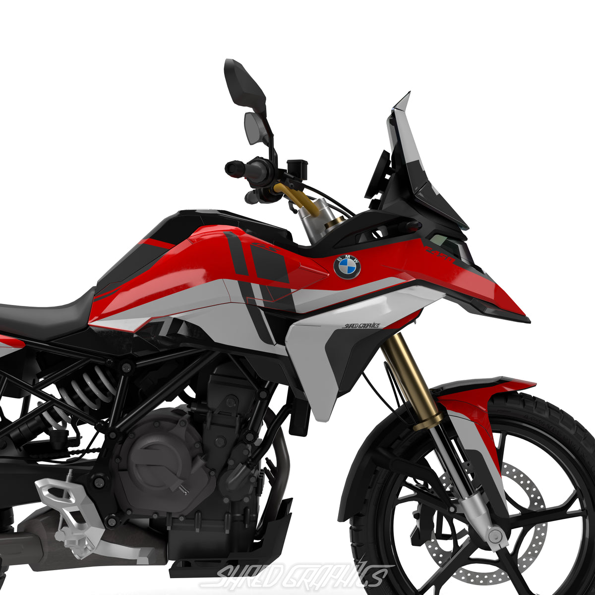 BMW F450GS | Enduro Red