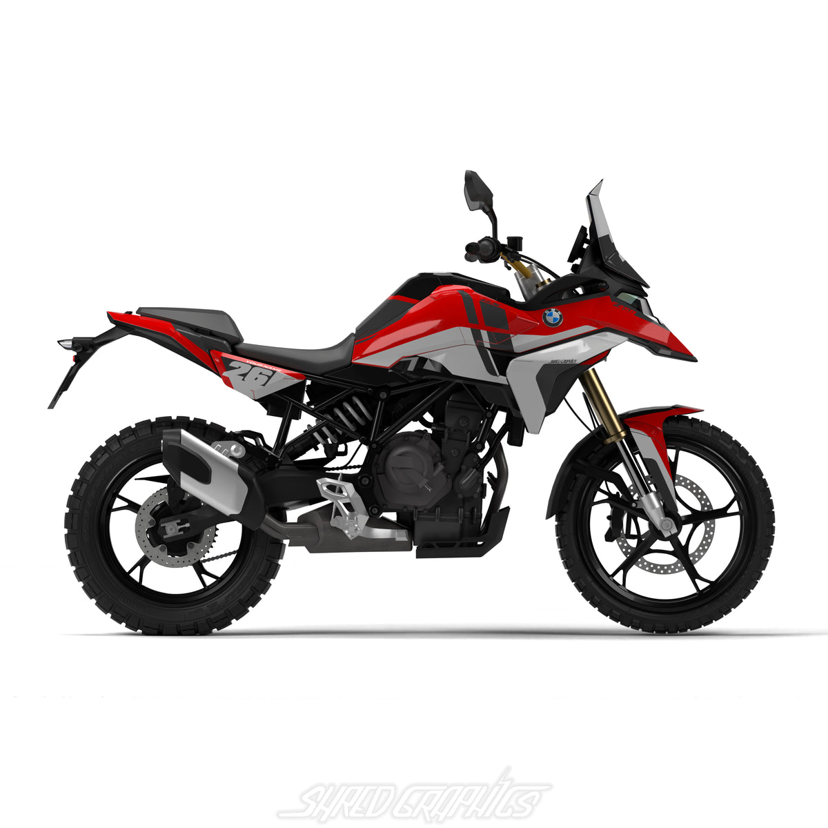 BMW F450GS | Enduro Red