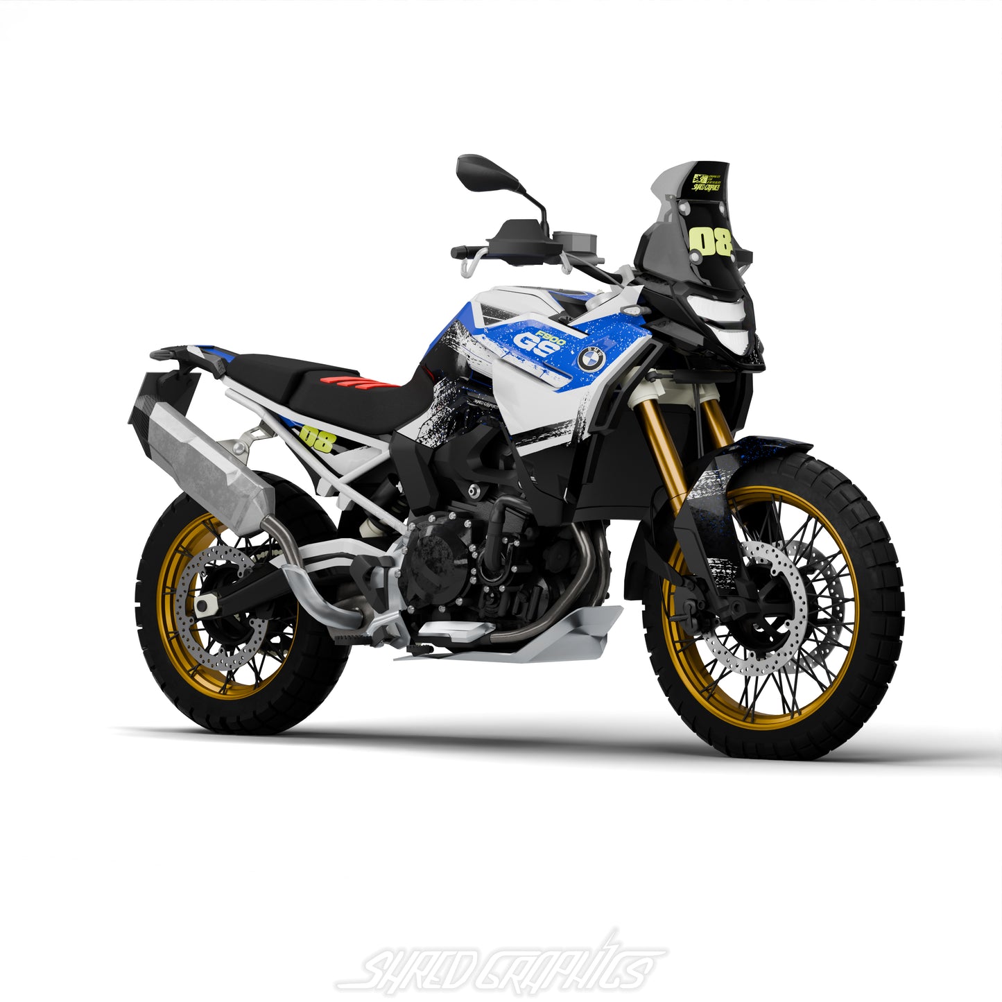 BMW F900GS | Grunge Blue