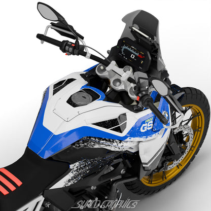 BMW F900GS | Grunge Blue