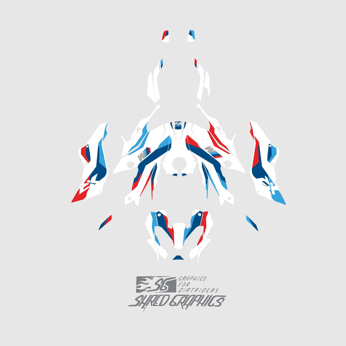 BMW F900XR | M style White