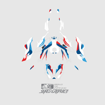 BMW F900XR | M style White