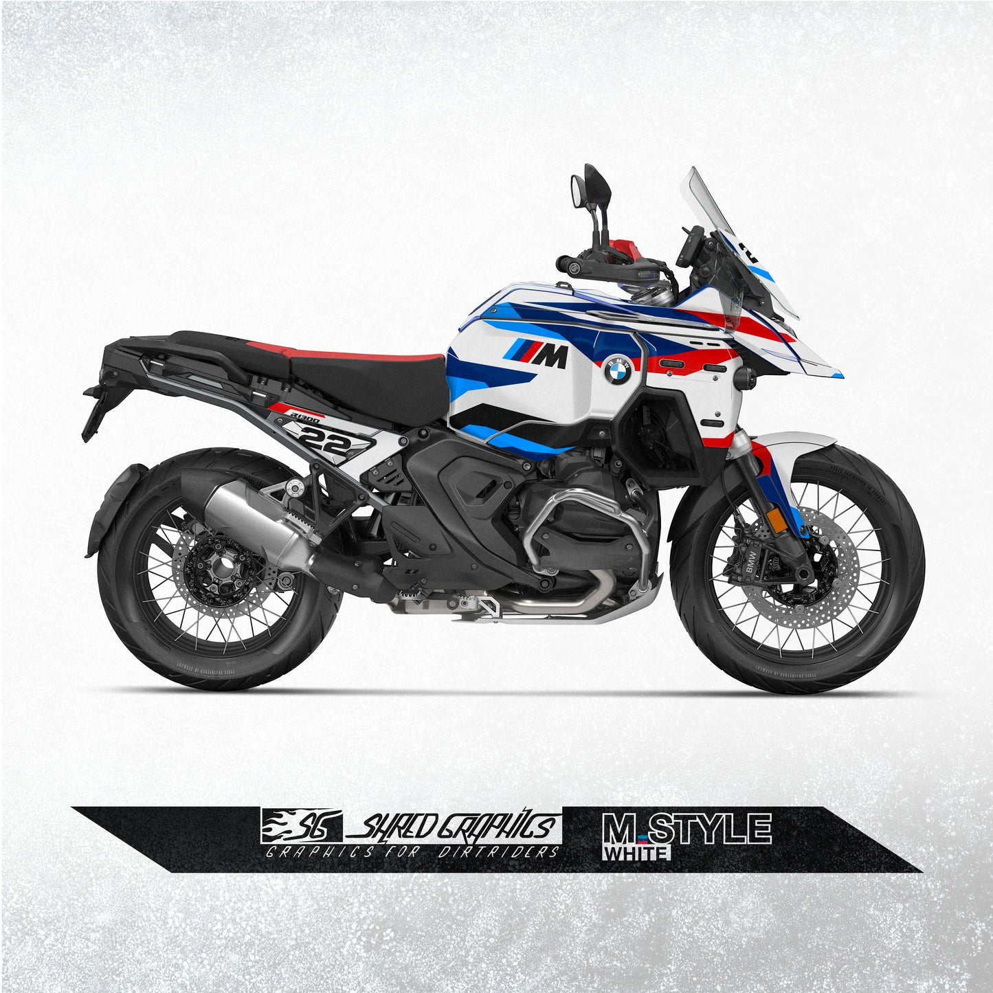 BMW R1300GS Adventure | M style White