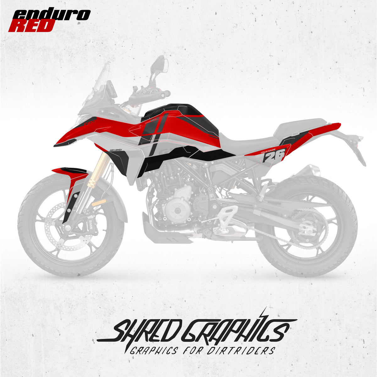 BMW F450GS | Enduro Red