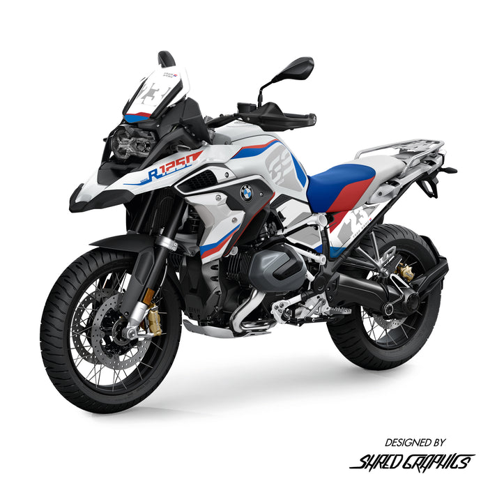 BMW R1250GS | RALLYE HIGHLITE KIT – Shred Graphics