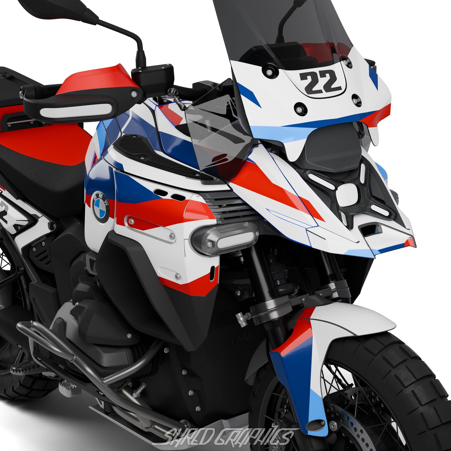 BMW R1300GS Adventure | M style White