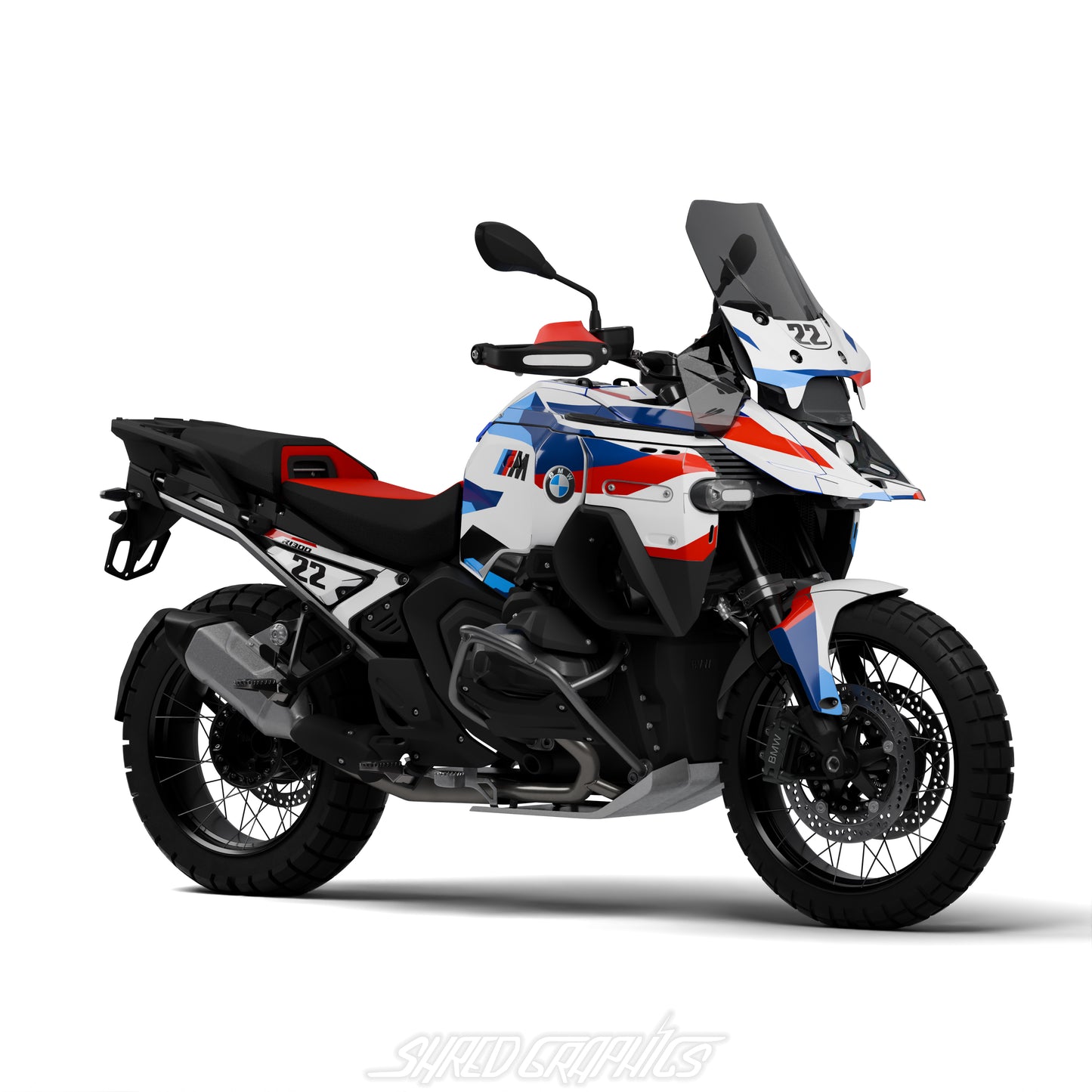 BMW R1300GS Adventure | M style White