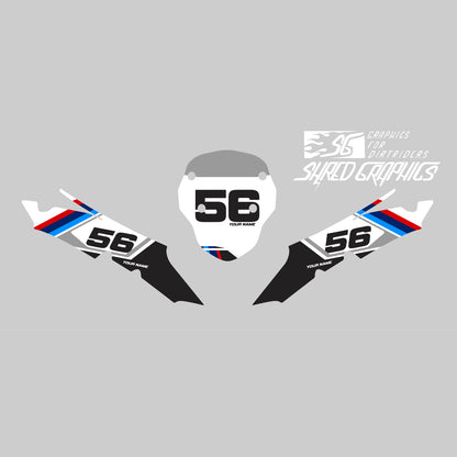 BMW R1300GS | ENDURO M white // NUMBERS KIT