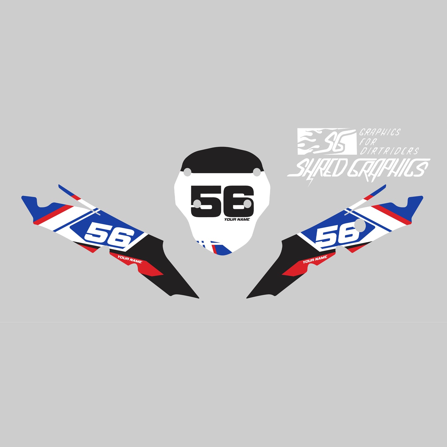 BMW R1300GS | ENDURO BLUE // NUMBERS KIT