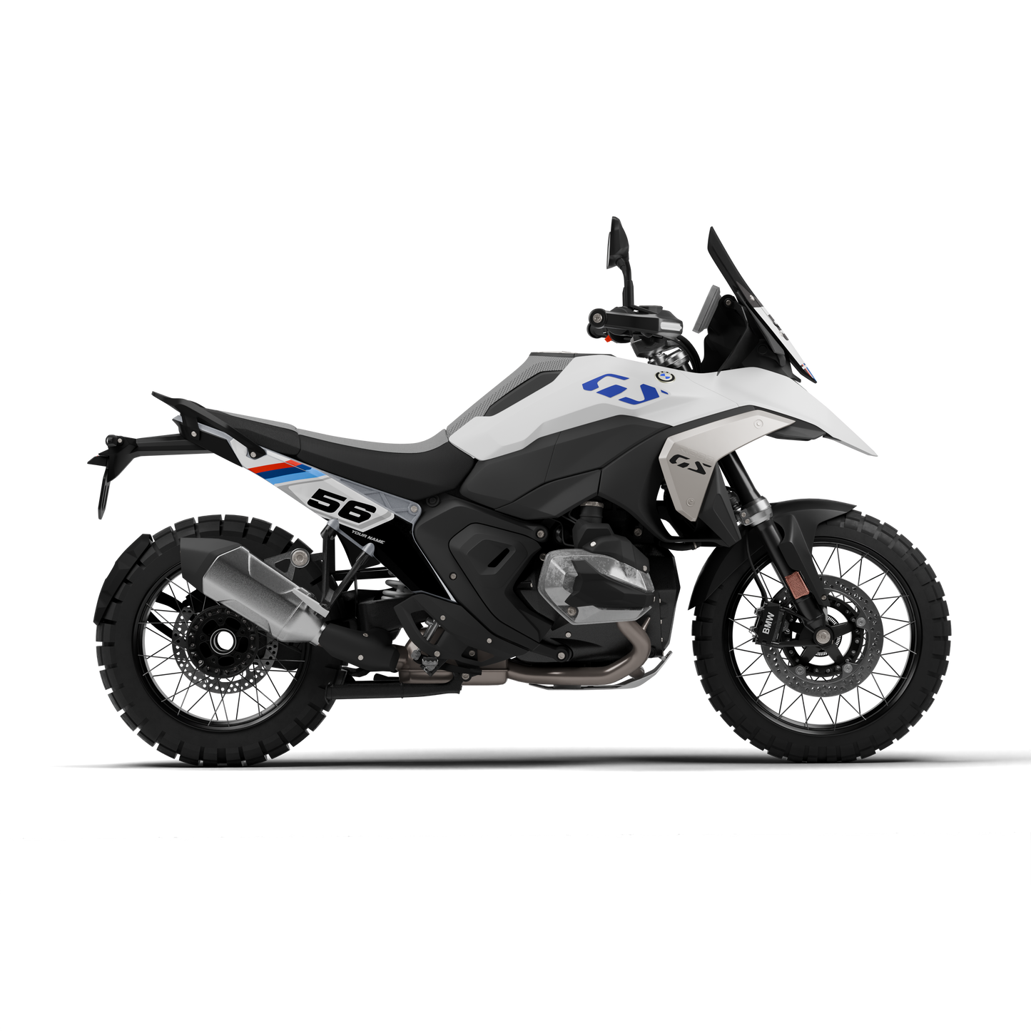 BMW R1300GS | ENDURO M white // NUMBERS KIT