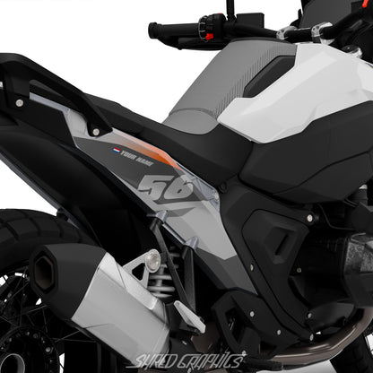 BMW R1300GS | BOLT ORANGE // NUMBERS KIT