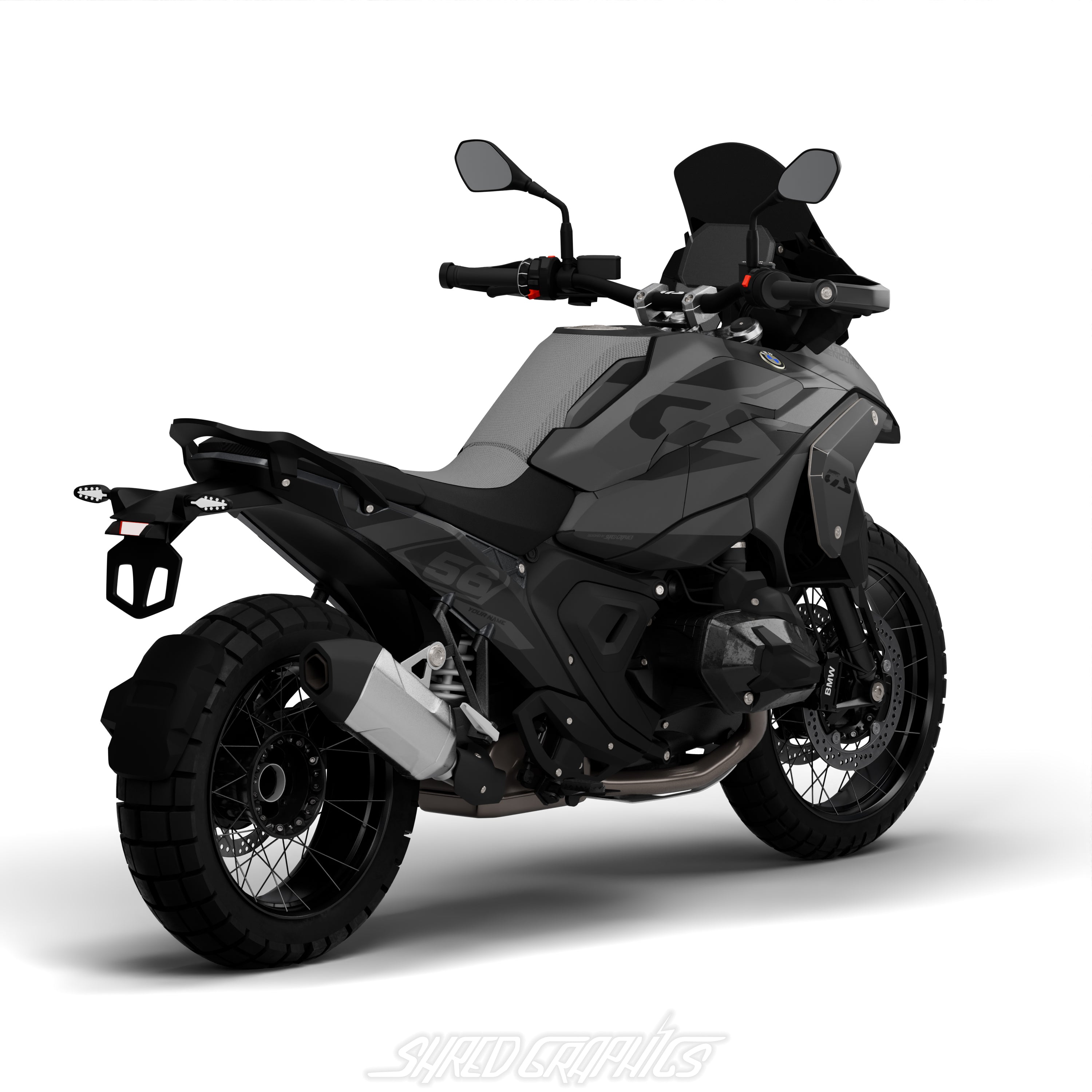 BMW R1300GS | Enduro Edition BLACK – Shred Graphics