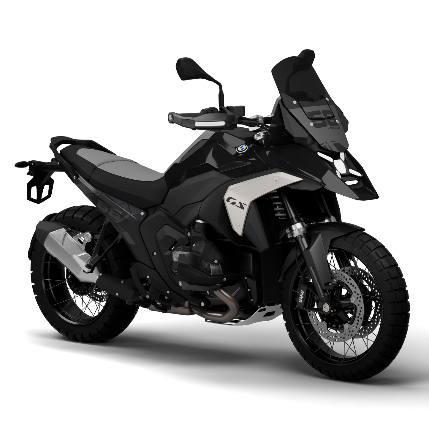 BMW R1300GS | ENDURO BLACK // NUMBERS KIT