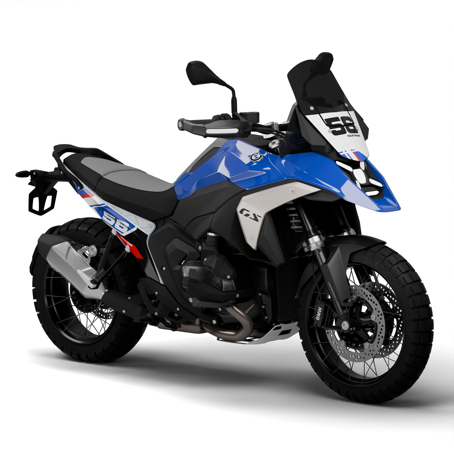 BMW R1300GS | ENDURO BLUE // NUMBERS KIT
