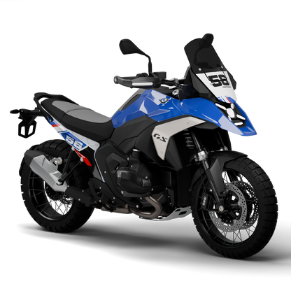 BMW R1300GS | ENDURO BLUE // NUMBERS KIT