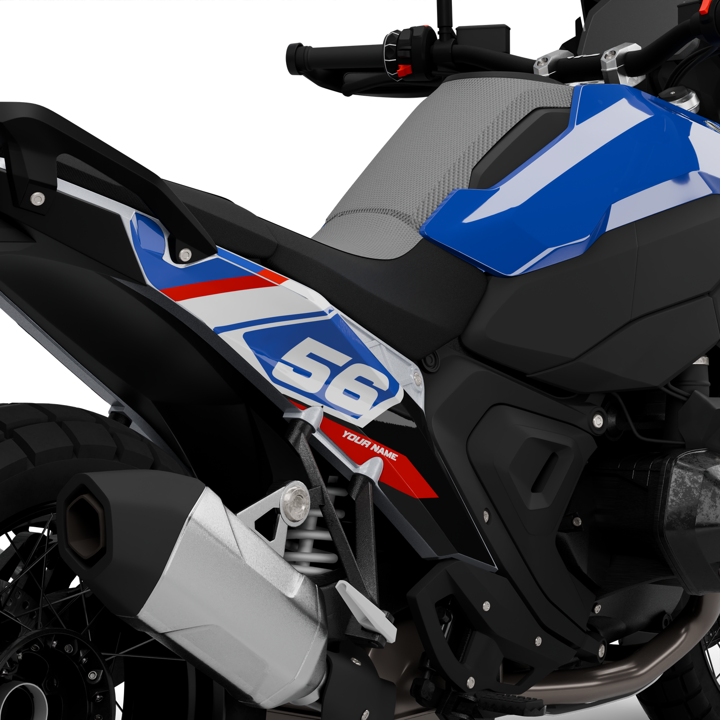 BMW R1300GS | ENDURO BLUE // NUMBERS KIT