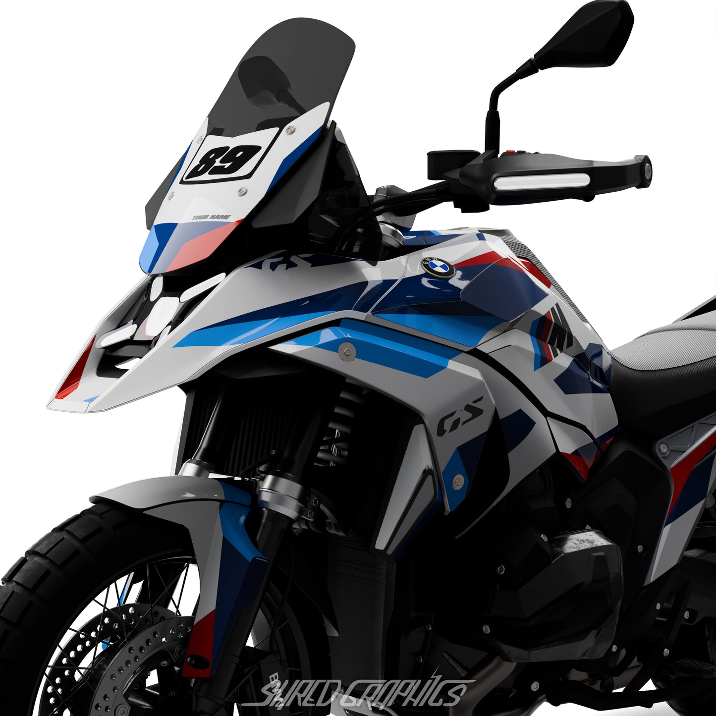BMW R1300GS | M Style White Refined