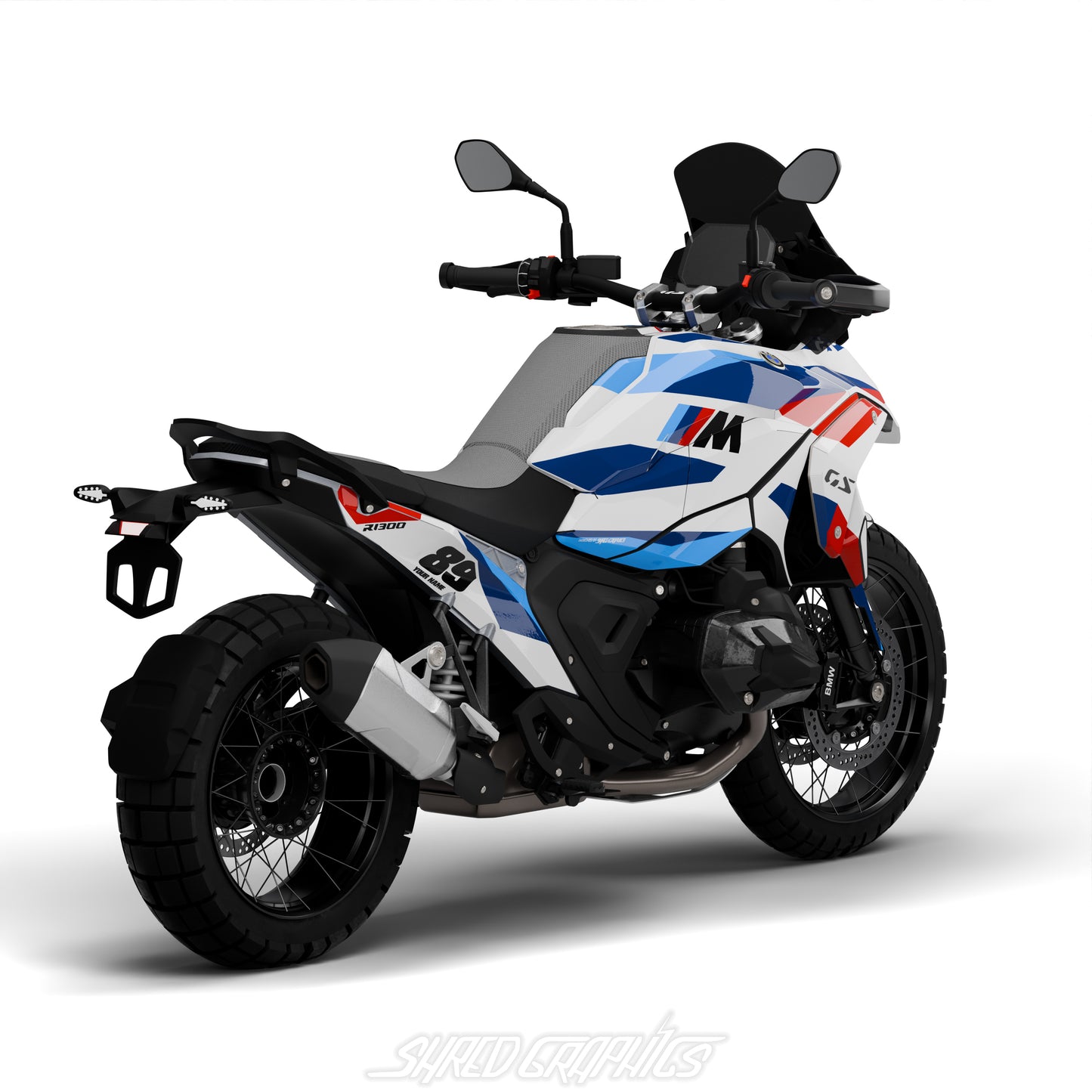 BMW R1300GS | M Style White Refined