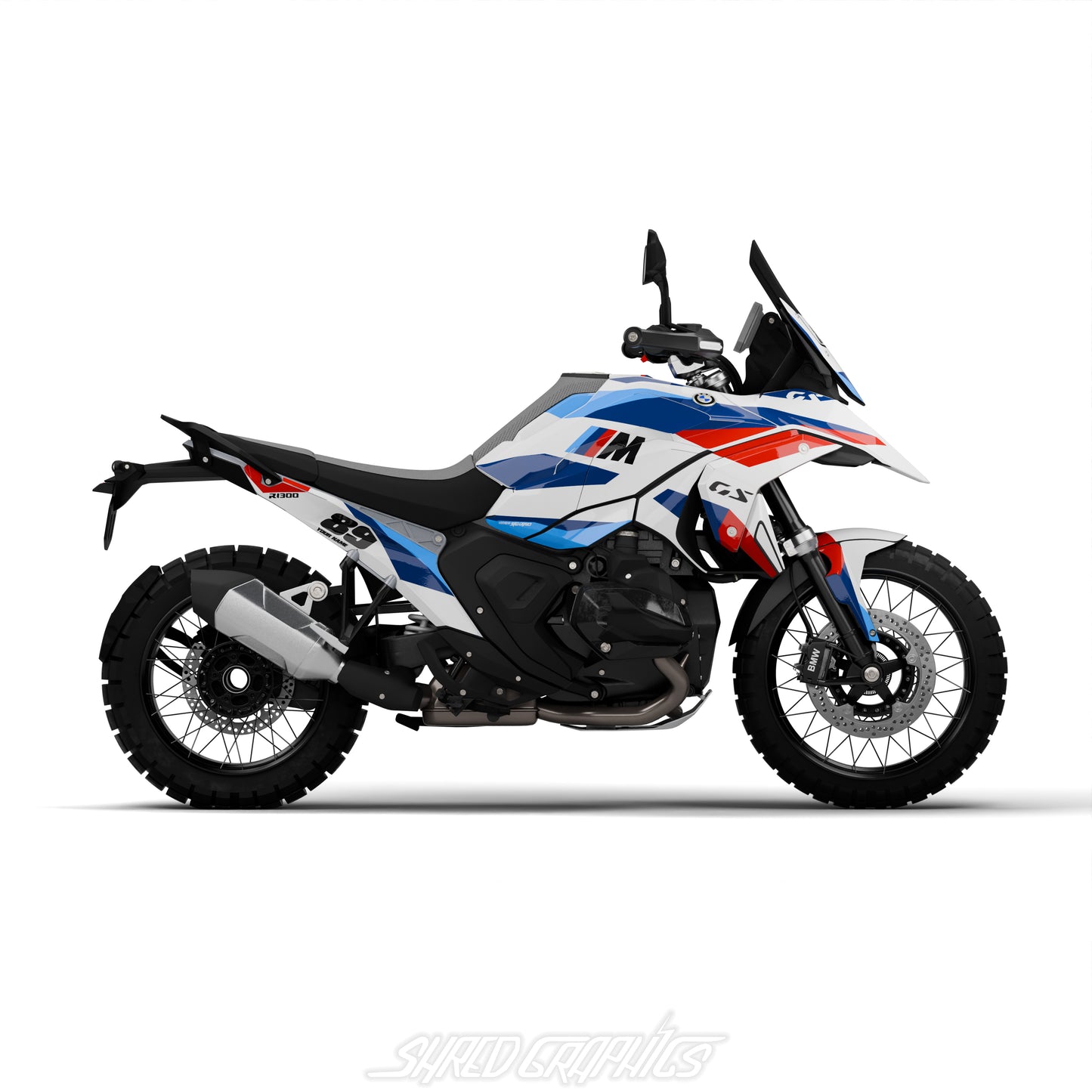 BMW R1300GS | M Style White Refined