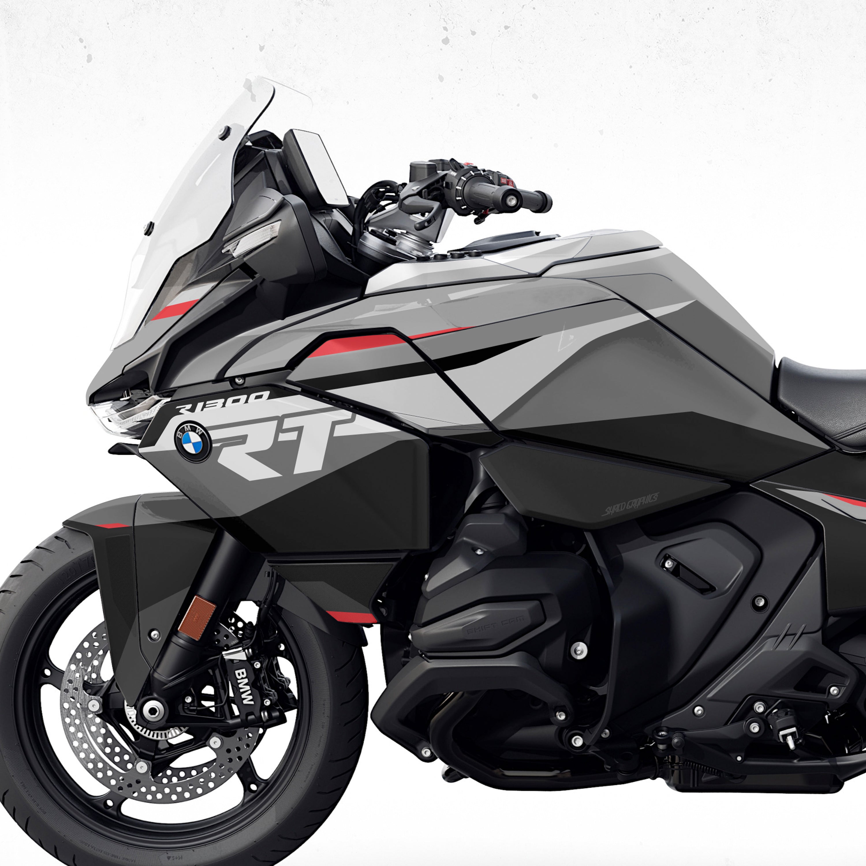 BMW R1300RT | SCARLET FANG – Shred Graphics