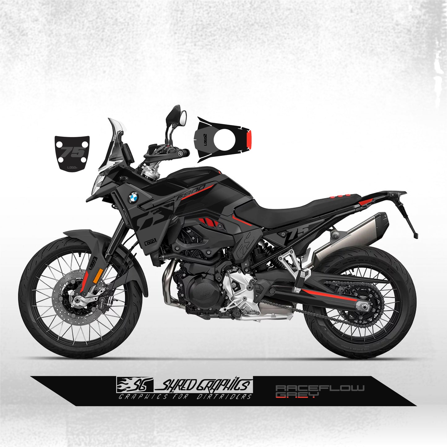 BMW F900GS | Raceflow Grey