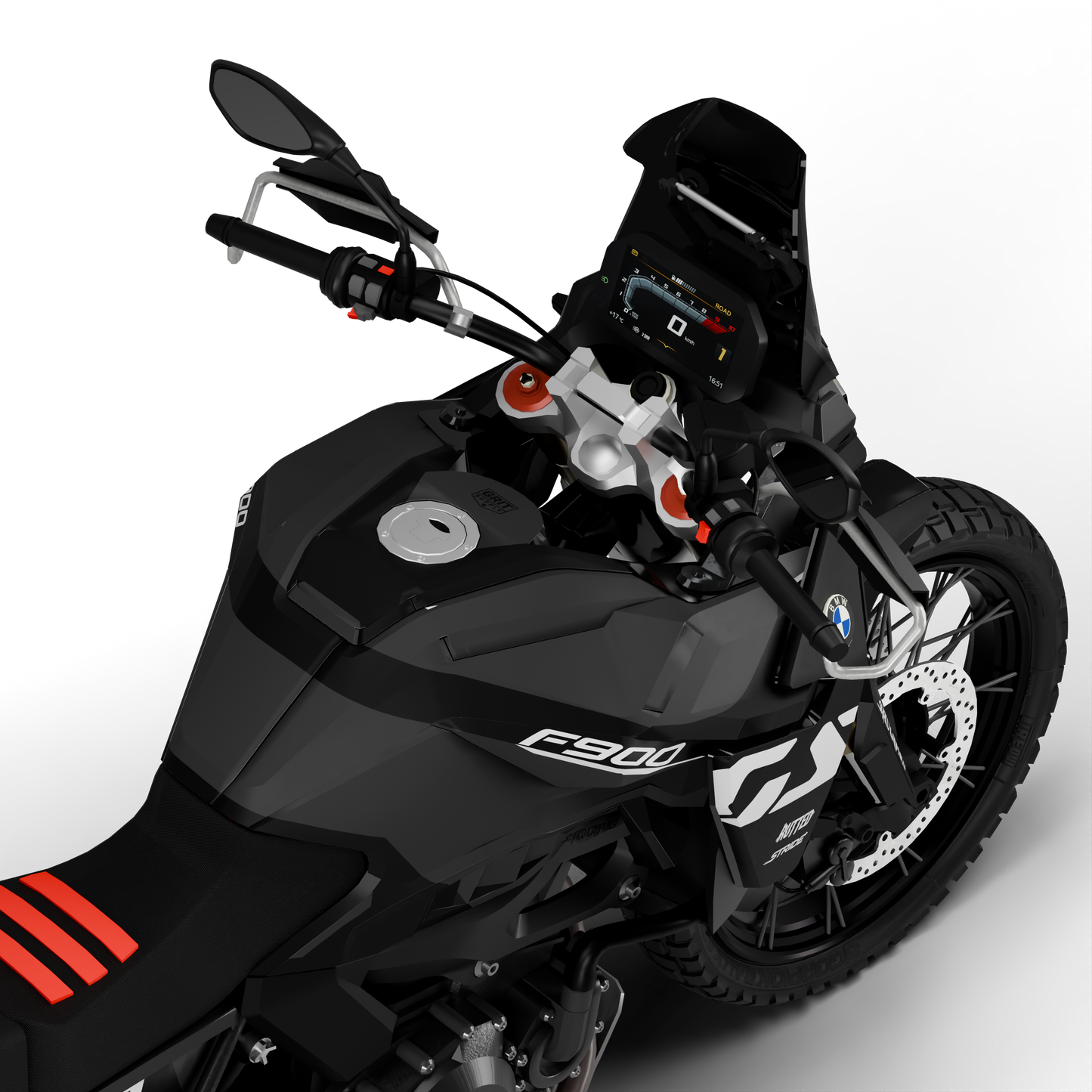BMW F900GS | Raceflow BLACK
