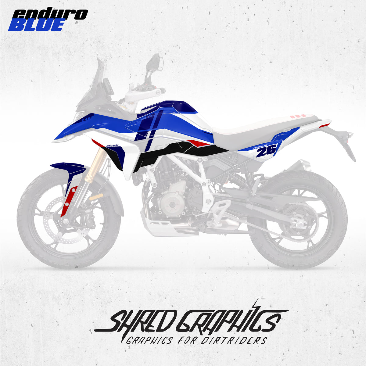 BMW F450GS | Enduro Blue